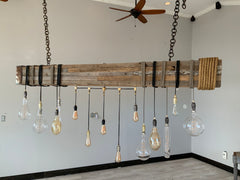 15 Light Linear Beam Chandelier-R