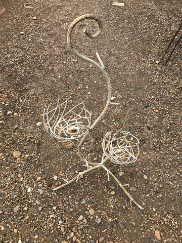Wire "nest" planter